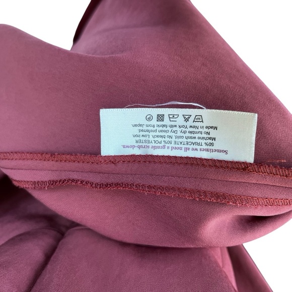 MM Lafleur - Burgundy Women's Dress - Size 16 - Picture 11 of 13